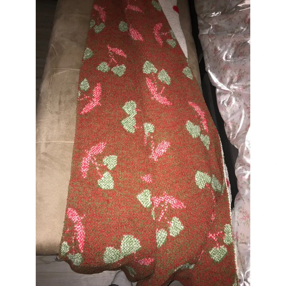 Cherries blanket and pillow bundle